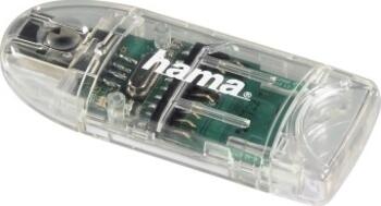 Hama Dual-Slot-Cardreader, USB-A 2.0 [Stecker] 