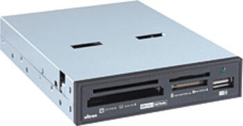 Ultron 48558 Kartenleser USB 2.0 Eingebaut Schwarz 