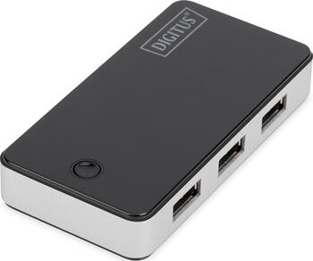 USB 3.0 HUB 4-fach, Digitus DA-70231 inkl. Netzteiladapter 4x USB-A 3.0