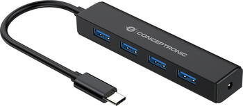 Conceptronic USB 3.1 Externer Hub 4 Ports 