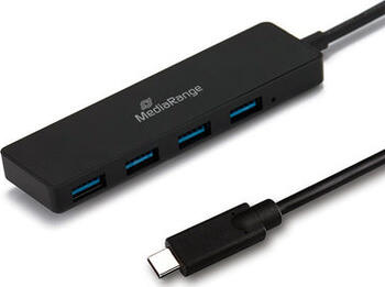 4-fach USB-Hub MRCS508 MediaRange schwarz 