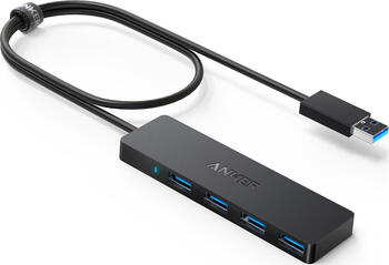 ANKER 4-Port USB 3.0 Ultra Slim Data Hub Online PKG 