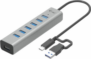 i-tec USB-C/USB-A Charging Metal HUB 7 Port i-tec USB-C/USB-A Charging Metal HUB 7 Port