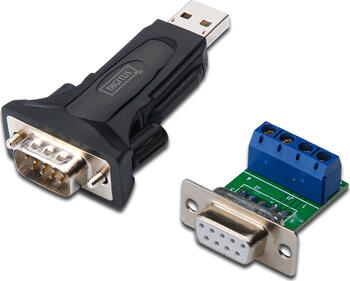 Adapter USB 2.0 A Stecker auf Serielle Buchse Digitus 