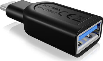 Icy Box IB-CB003 USB 3.0 Adapter, USB-A auf USB-Typ-C 
