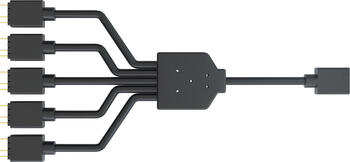 Cooler Master 3-Pin ARGB 1-to-5 Splitter Kabel 58cm 5-fach 