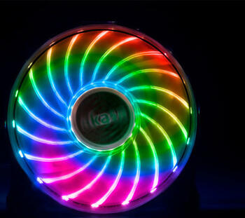 Akasa Vegas X7 LED Lüfter 120x120x25mm Lüfter 71,2m³/h, 23.2dB