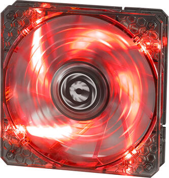 BitFenix Spectre Pro LED schwarz/rot, 120x120x25mm Lüfter 95.51m³/h, 18.9dB