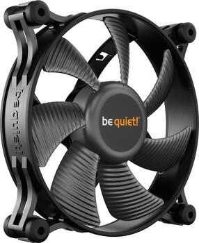 be quiet! Shadow Wings 2, 120x120x25mm (BxHxT), 65m³/h (38.25 CFM), 15.7dB(A), Vibrationsdämpfer