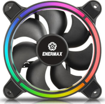 Enermax T.B.RGB Expansion 120mm, 120x120x25mm, 80.75m³/h, 22dB(A), Vibrationsdämpfer, Rotor abnehmbar, RGB
