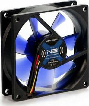 Noiseblocker NB-BlackSilentFan XLP Rev. 3.0 120mm, 120x120x25mm, 73-133m³/h, 12-31dB(A), Vibrationsdämpfer