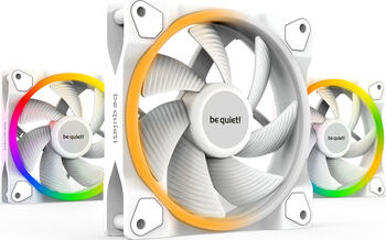 be quiet&excl; Light Wings White PWM&comma; 120x120x25mm &lpar;BxHxT&rpar;&comma; 70&period;53m&sup3;&sol;h &lpar;41&period;51 CFM&rpar;&comma; 20&period;6dB&lpar;A&rpar;