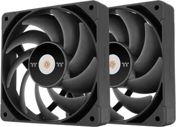 Thermaltake ToughFan 12 Pro High Static Pressure PC Cooling Fan schwarz 120mm, 120x120x25mm (BxHxT), 120.3m³/h (