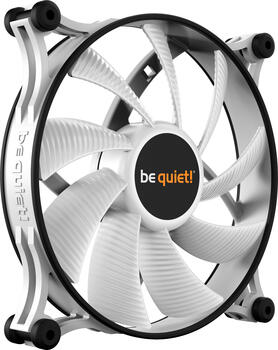 be quiet! Shadow Wings 2 White 140mm, 140x140x25mm, 85m³/h, 14.7dB(A), Vibrationsdämpfer