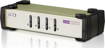 Aten KVM CS84U 4-fach KVM-Switch Anschüsse: USB + VGA + PS2