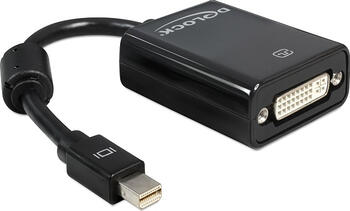 Adapter Mini-DisplayPort 1&period;1 Stecker &gt; DVI Buchse Passiv DeLock
