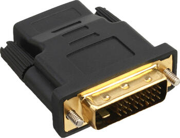 HDMI zu DVI Adapter Buchse/ Stecker vergoldet 