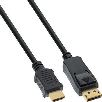 3m DisplayPort/ HDMI-Kabel Stecker/ Stecker InLine 