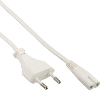 1&comma;5m Netzkabel Netzstecker auf Euro 8 Buchse