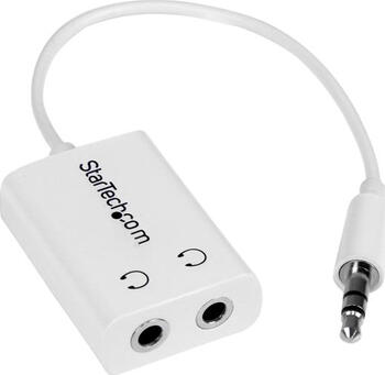 Klinke 3,5mm stecker > 2 x Klinke buchse, Audio Adapter StarTech.com