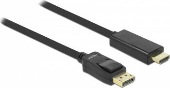 3m Displayport 1.1 > High Speed HDMI-A Stecker/ Stecker DeLock