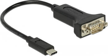 Delock Adapter USB Type-C &gt; 1 x Seriell DB9 RS-232 