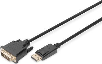 2.0m DisplayPort Adapterkabel, DP - DVI (24+1)
