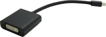 Mini DisplayPort-DVI Adapter, Mini DP ST - DVI BU Value