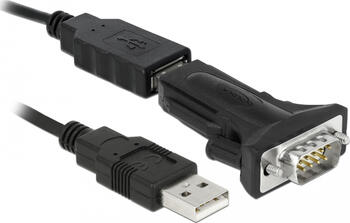 Delock Adapter USB 2.0 Typ-A Stecker zu 1 x Seriell RS-422/485 DB9