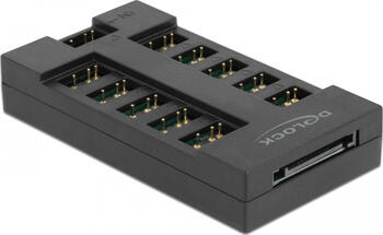 Delock RGB Hub f&uuml;r ARGB LEDs mit 10 Ports