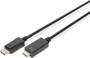 2m Displayport - HDMI Typ A St/St Adapterkabel DP 1.2_HDMI 2.0, 4K/60Hz