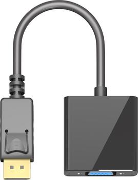 0,15m Adapter DisplayPort 1.1 > VGA (15-polig)