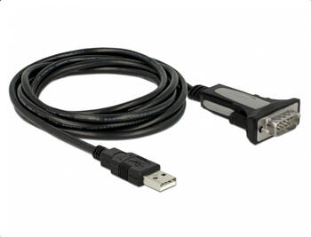 3m Adapter USB Typ-A zu 1 x Seriell RS-232 DB9 
