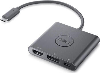 DELL USB-C-HDMI-/DP-Adapter mit Stromdurchführung