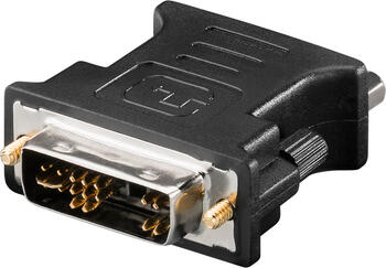 DVI (12+5) Stecker > 15pol VGA HD-Buchse Adapter 