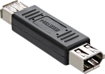 InLine FireWire Adapter, 6pol Buchse / Buchse, bulk