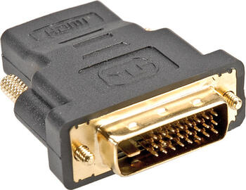 HDMI zu DVI Adapter Stecker/ Buchse vergoldet
