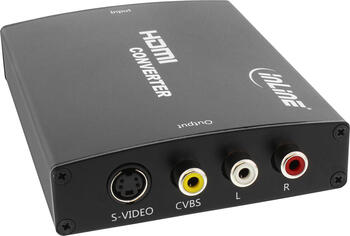 InLine Konverter HDMI zu Composite/S-Video mit Audio 