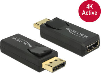 Delock Adapter Displayport 1.2 Stecker > HDMI Buchse 4K Ultra HD