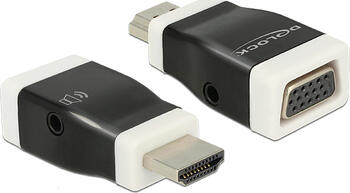 Delock Adapter HDMI-A Stecker > VGA Buchse mit Audio 