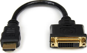 0,2m StarTech HDMI auf DVI-D Kabel, Stecker/ Buchse 