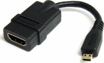 0,12m HDMI [Buchse] auf Micro-HDMI [Stecker] Adapter 