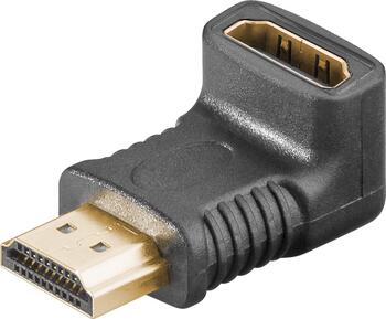 HDMI Adapter 270 Grad-Winkelstecker, vergoldet