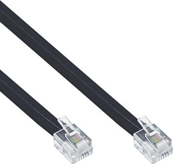 3m InLine Modularkabel RJ11, Stecker / Stecker, 4adrig, 6P4C