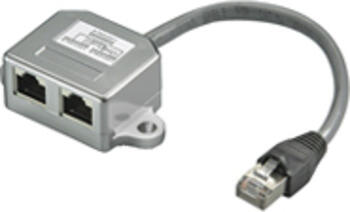 0,15m Goobay Kabel-Splitter 1x RJ45