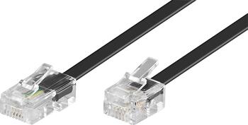 6m Telefonkabel RJ45-Stecker (8P4C) > RJ11-Stecker (6P4C)