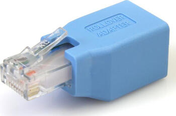 Cable StarTech Rollover RJ-45 F/M Blue 