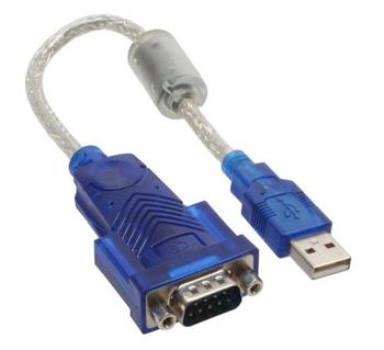InLine USB zu Seriell Adapterkabel Premium, Stecker A - 9pol 