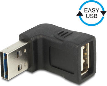 Delock Adapter EASY-USB 2.0-A Stecker > USB 2.0-A Buchse 