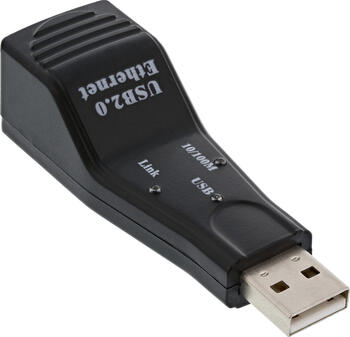 InLine USB 2.0 Netzwerkadapter, 10/100MBit